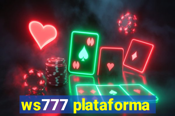 ws777 plataforma